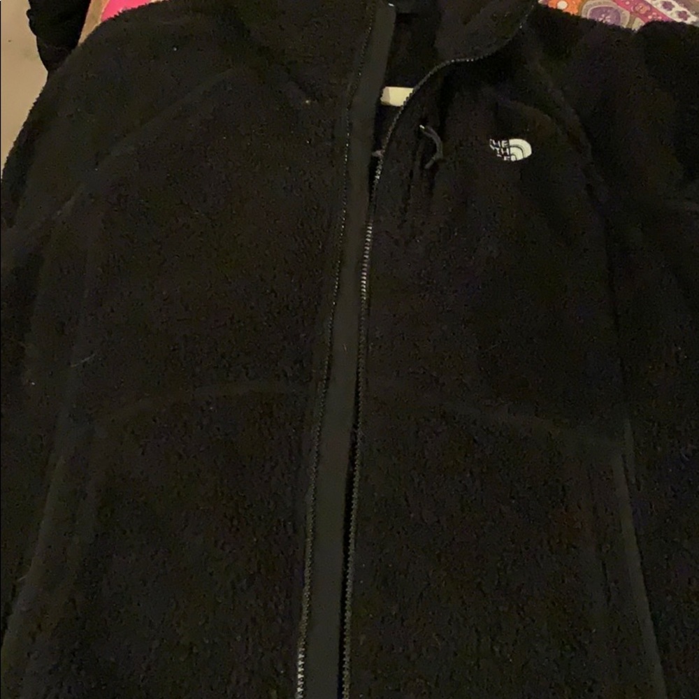 Black Northface Fleece Jacket